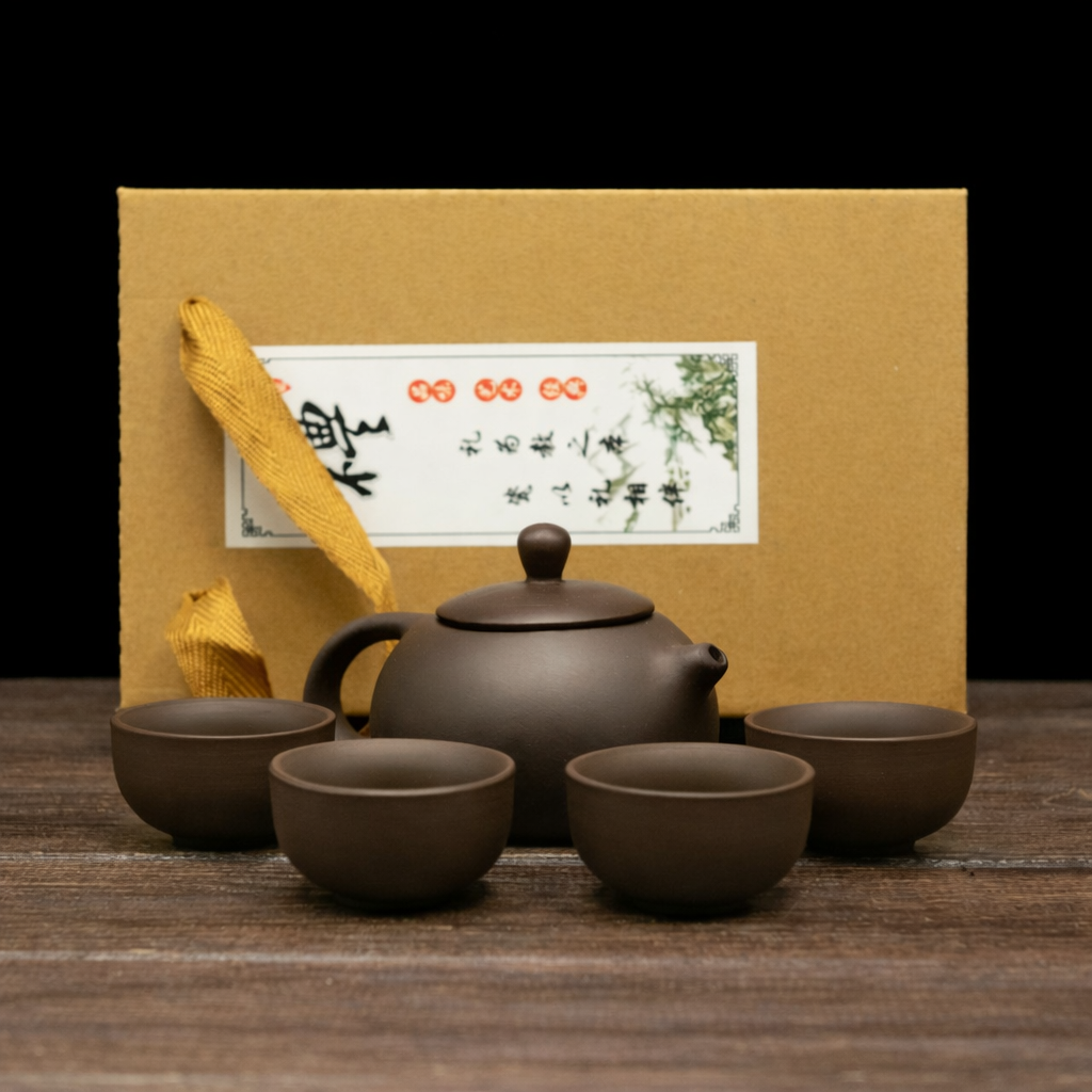 Set de tacamuri Yin Lung Clay pentru 4 persoane