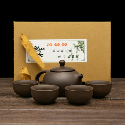 [18] Set de tacamuri Yin Lung Clay pentru 4 persoane